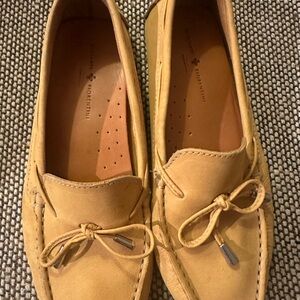 Mercanti Fiorentini Light Brown Leather Loafers